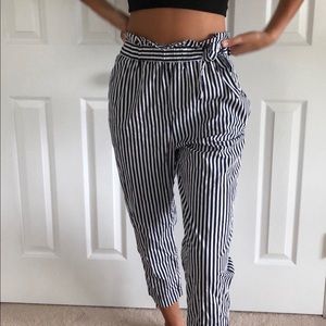 ZARA striped pants